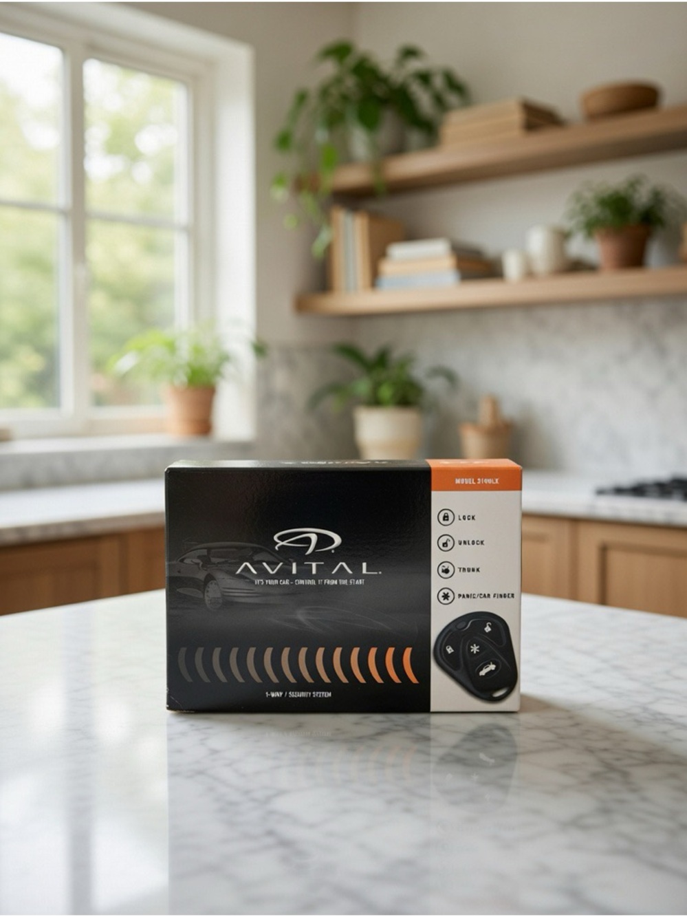 Avital 3100LX 1-Way Car Security System Remote